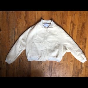 FFIXXED Studios Wool & Cashmere Cropped Bomber